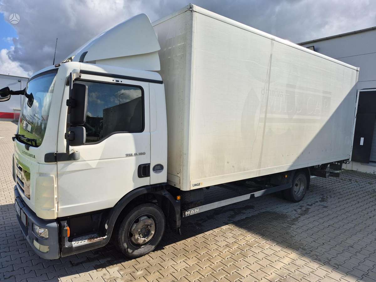 MAN TGL 8.180, box trucks / box vans