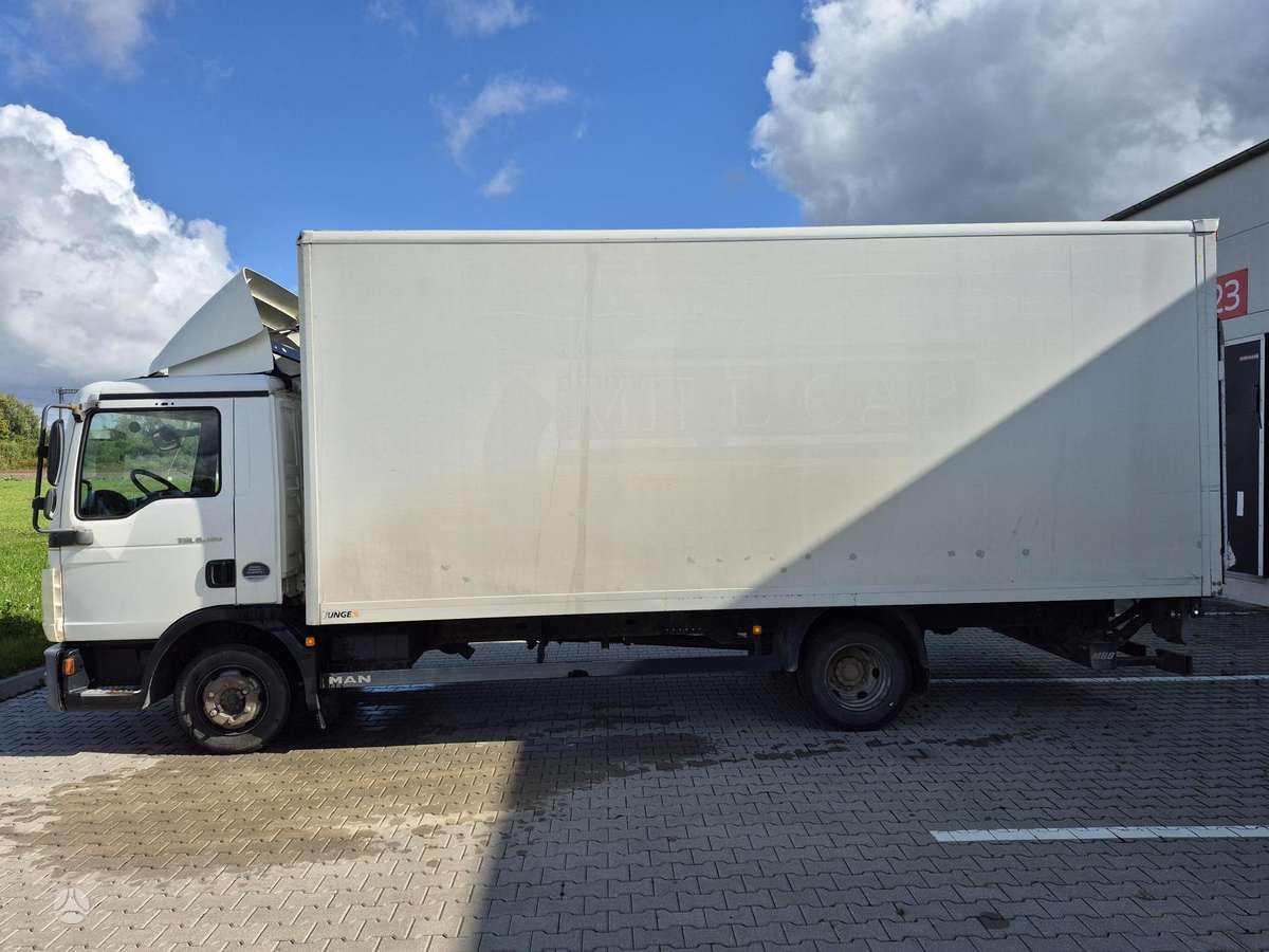 MAN TGL 8.180, box trucks / box vans