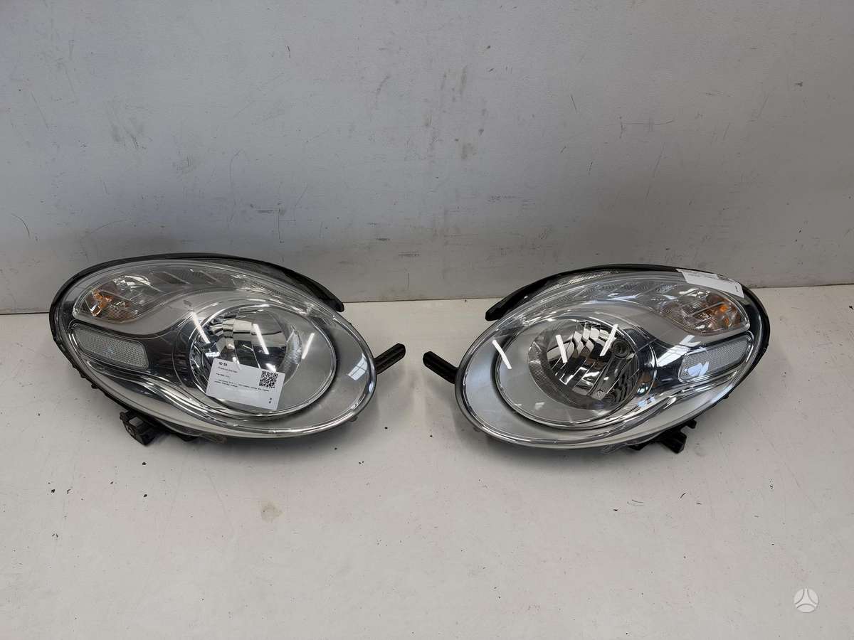 Fiat 500L bumpers, lights, front grill