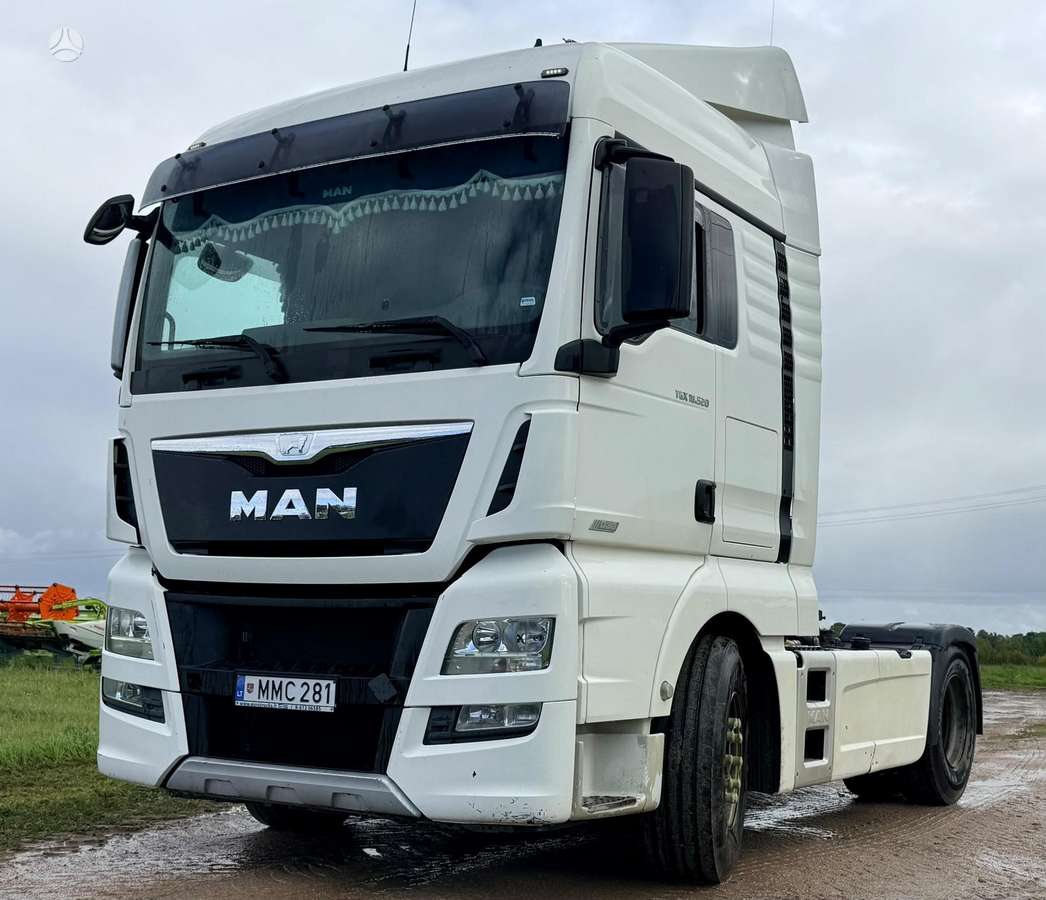 MAN TGX520 + Hidraulika, double sleeper