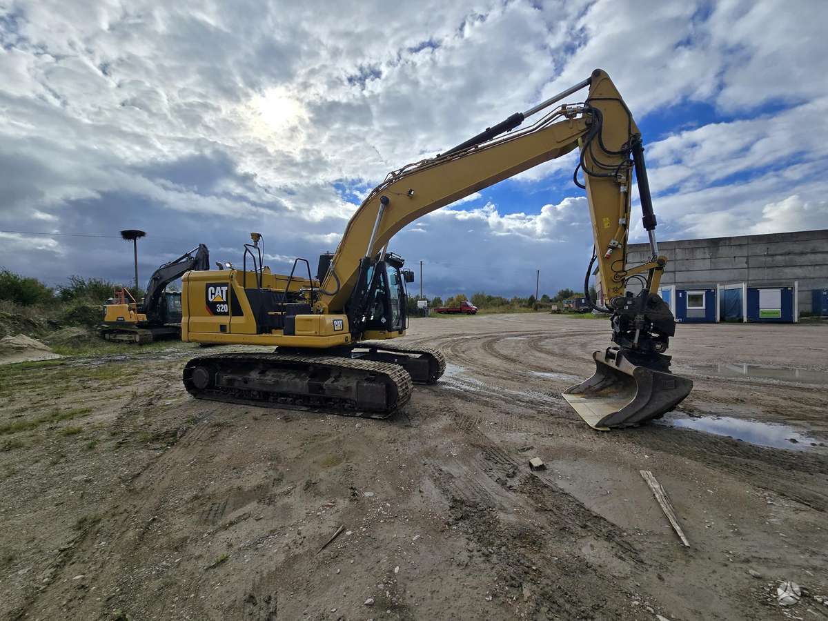 Caterpillar 320NG Trimble GPS, ekskavatoriai