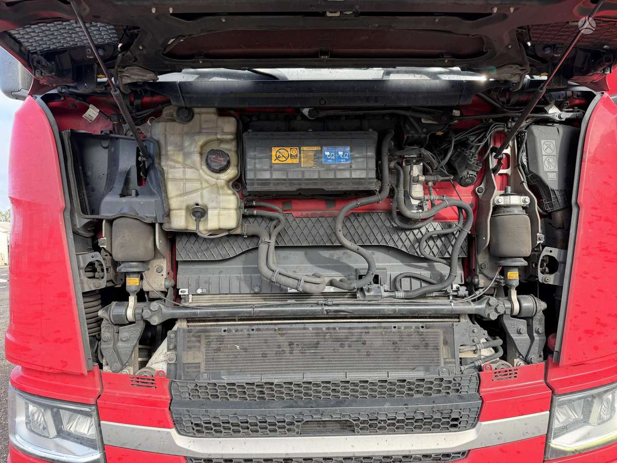 Scania R450 + Wielton, dropside with curtains