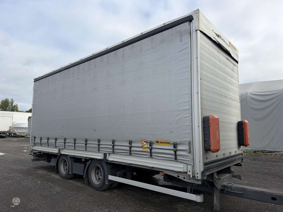 Scania R450 + Wielton, dropside with curtains