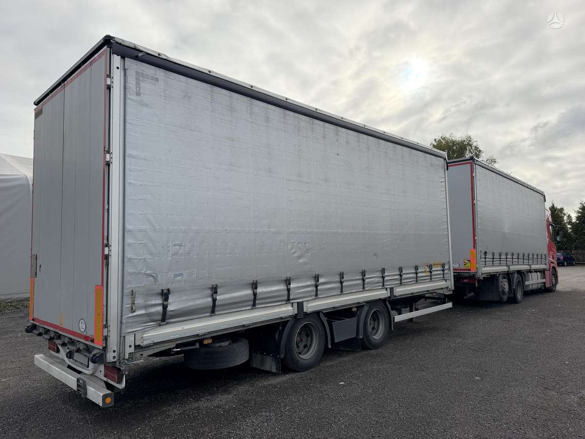 Scania R450 + Wielton, dropside with curtains