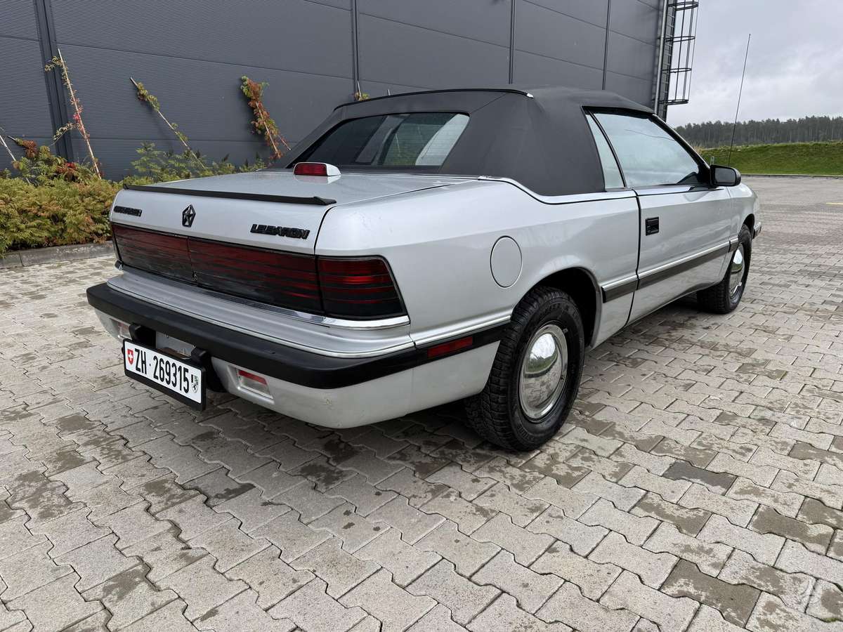 Chrysler LeBaron, 2.5 l., Кабриолет
