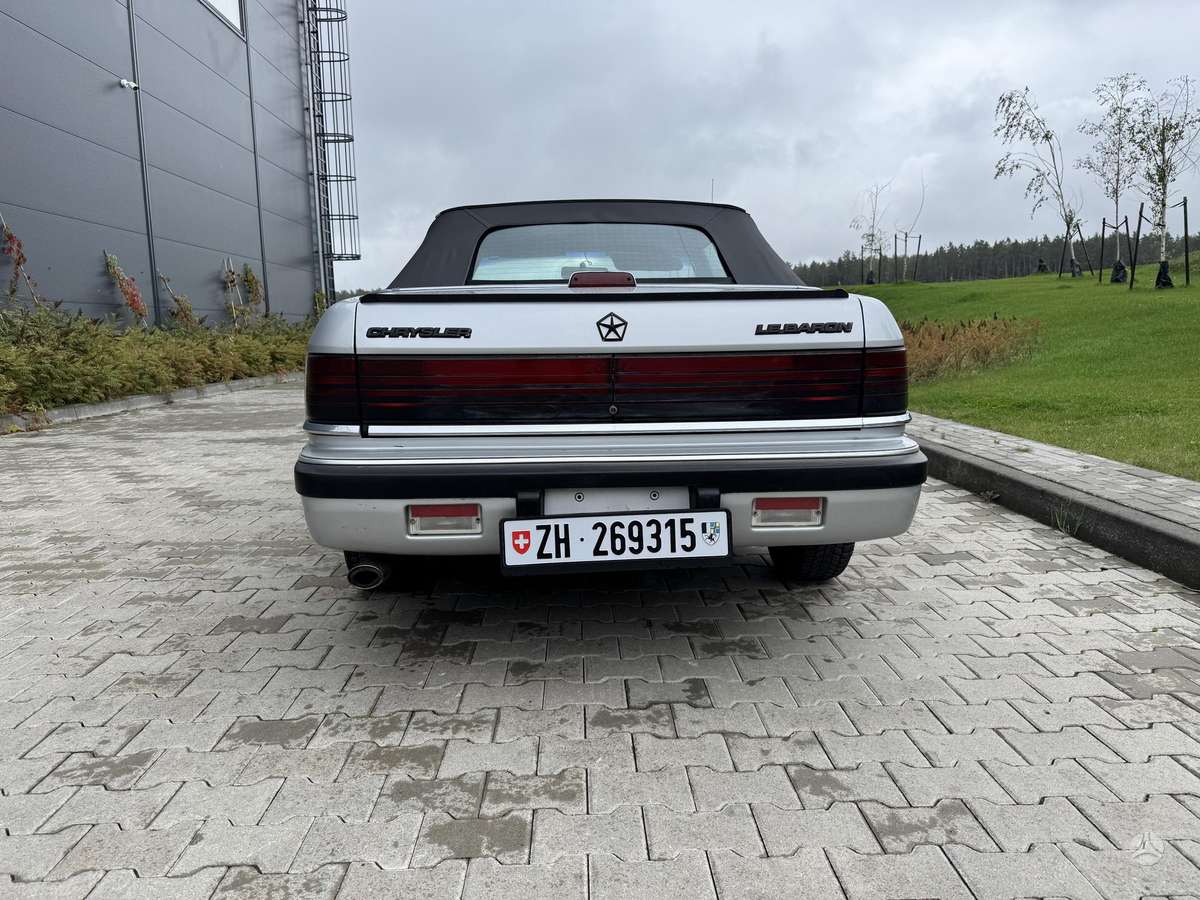 Chrysler LeBaron, 2.5 l., Кабриолет
