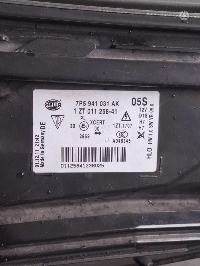 Porsche Cayenne 7p5941181b 7з5941031ak europa