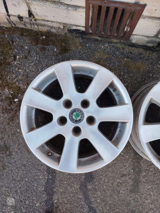Skoda, легкосплавные , R15