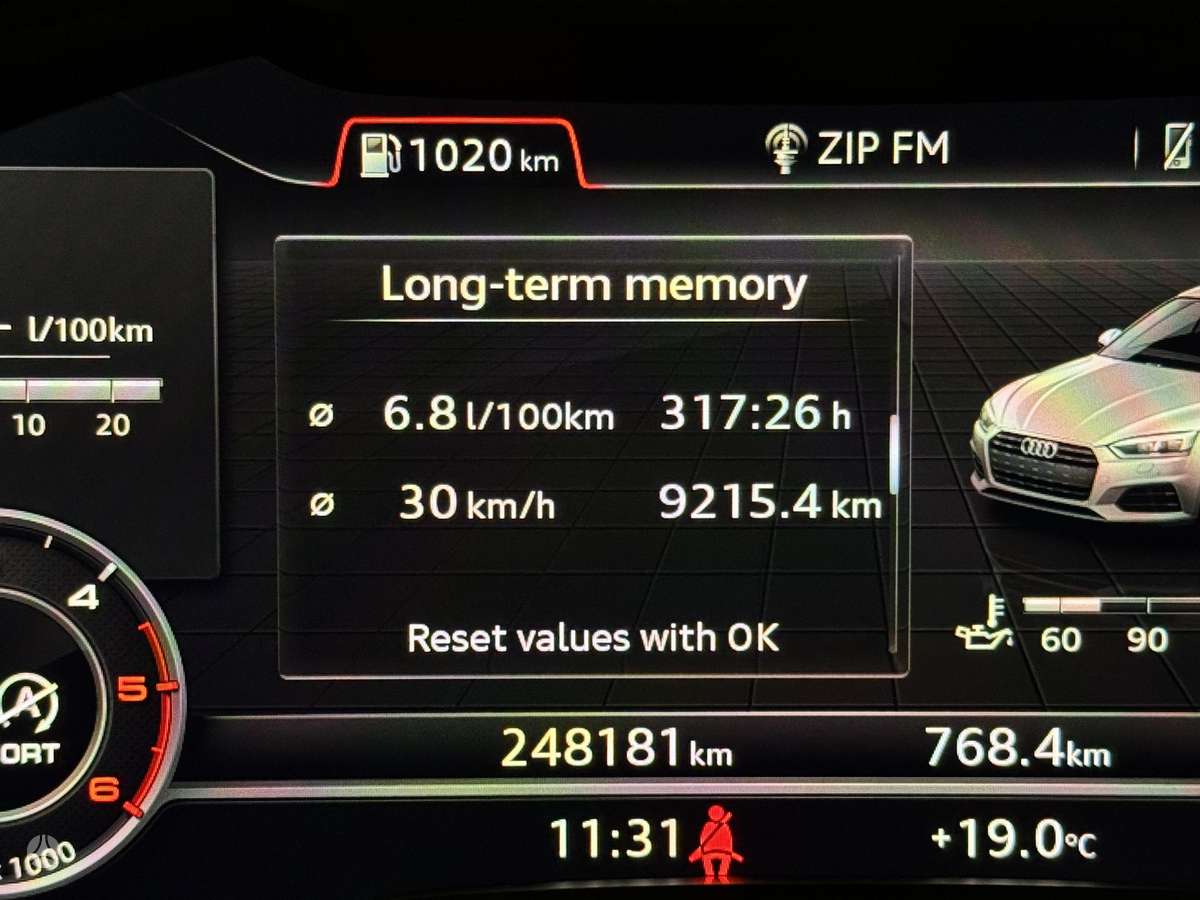 Audi A5 Sportback, 2.0 l., hatchback
