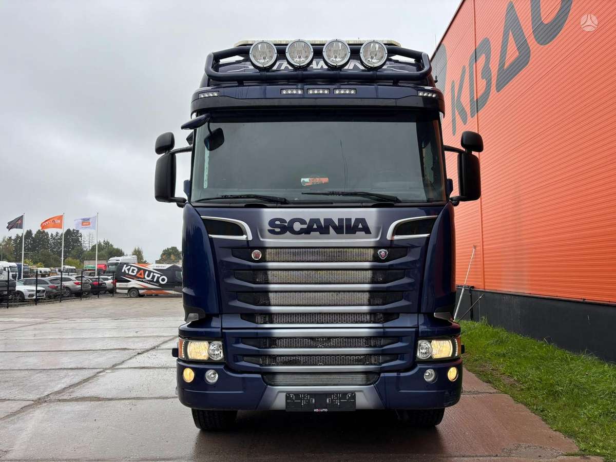 Scania R 580 8x4, dumpers / tippers