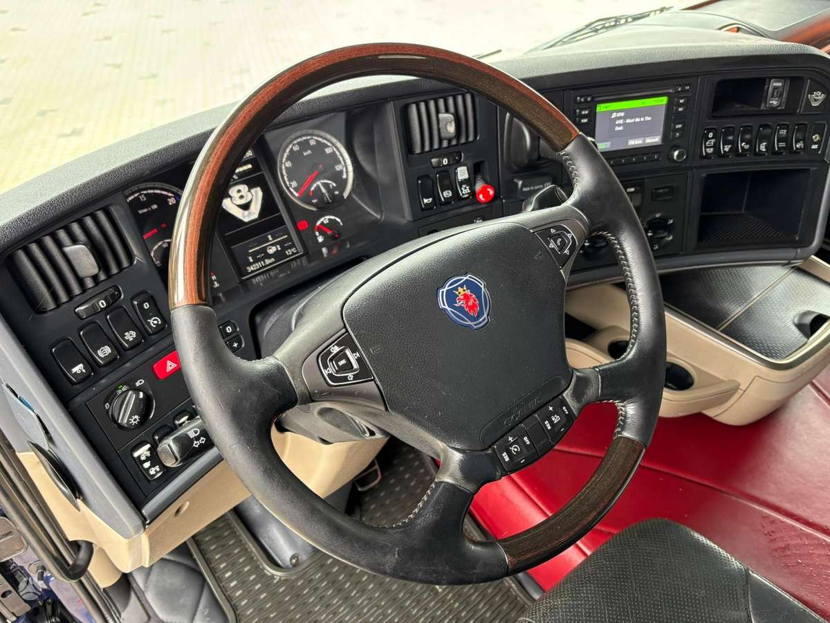 Scania R 580 8x4, dumpers / tippers