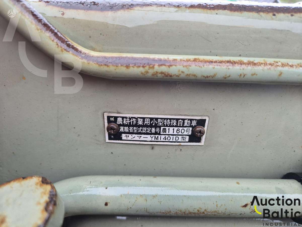 Yanmar YM 1401 D, traktoriai