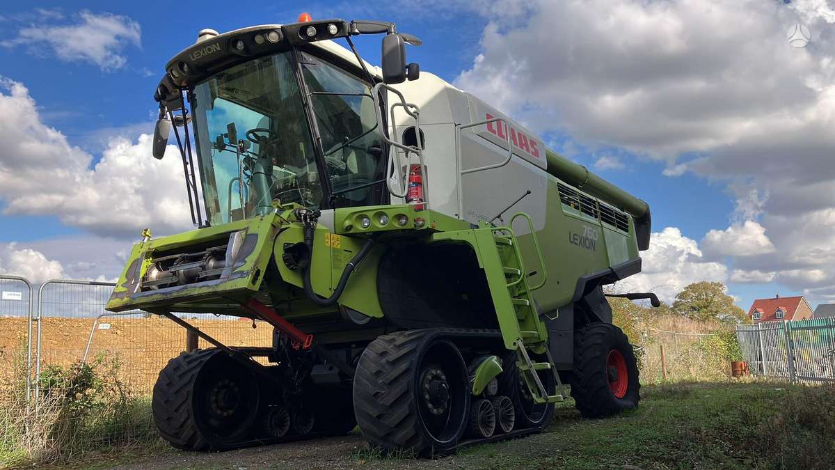 Claas Lexion 760T 4WD, combine harvesters