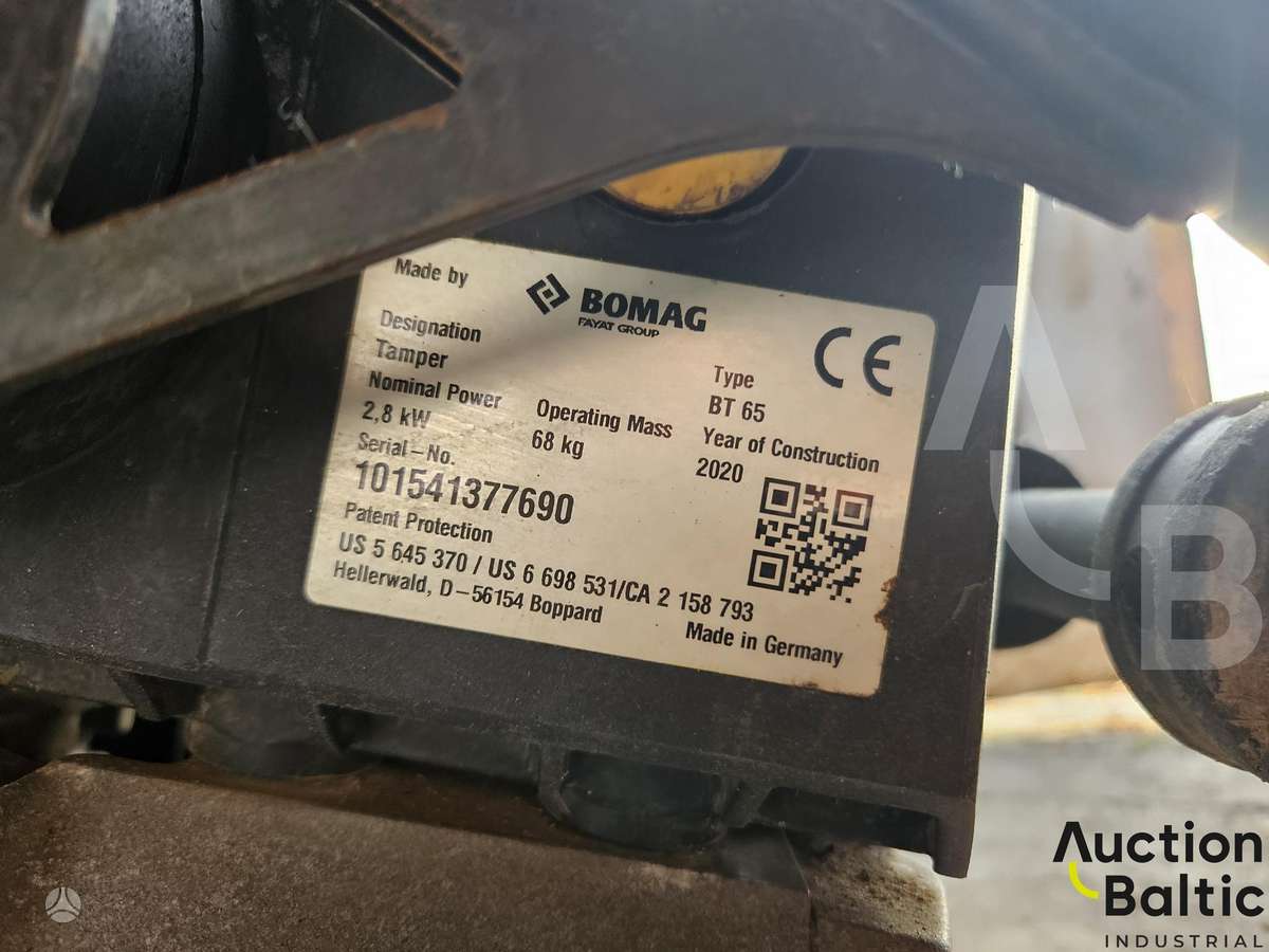 Bomag BT 65, vibro technika