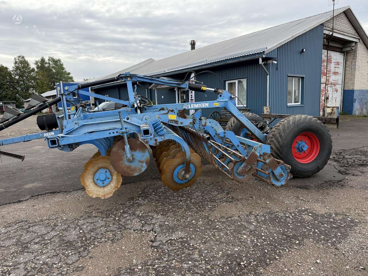 Lemken Rubin 9/500, скребки, скрубберы