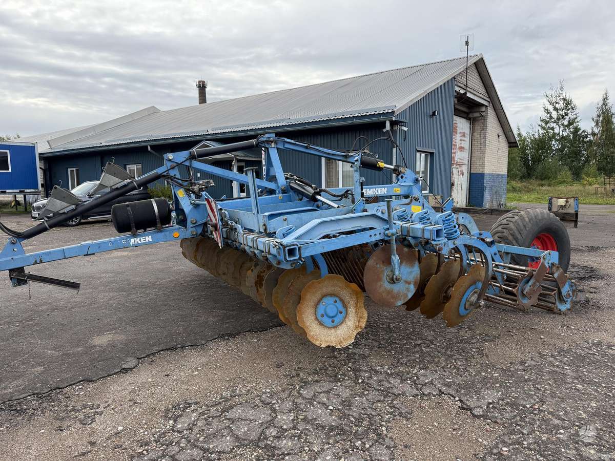 Lemken Rubin 9/500, скребки, скрубберы