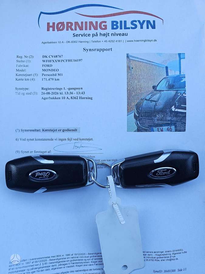 Ford Mondeo, 2.0 l., wagon