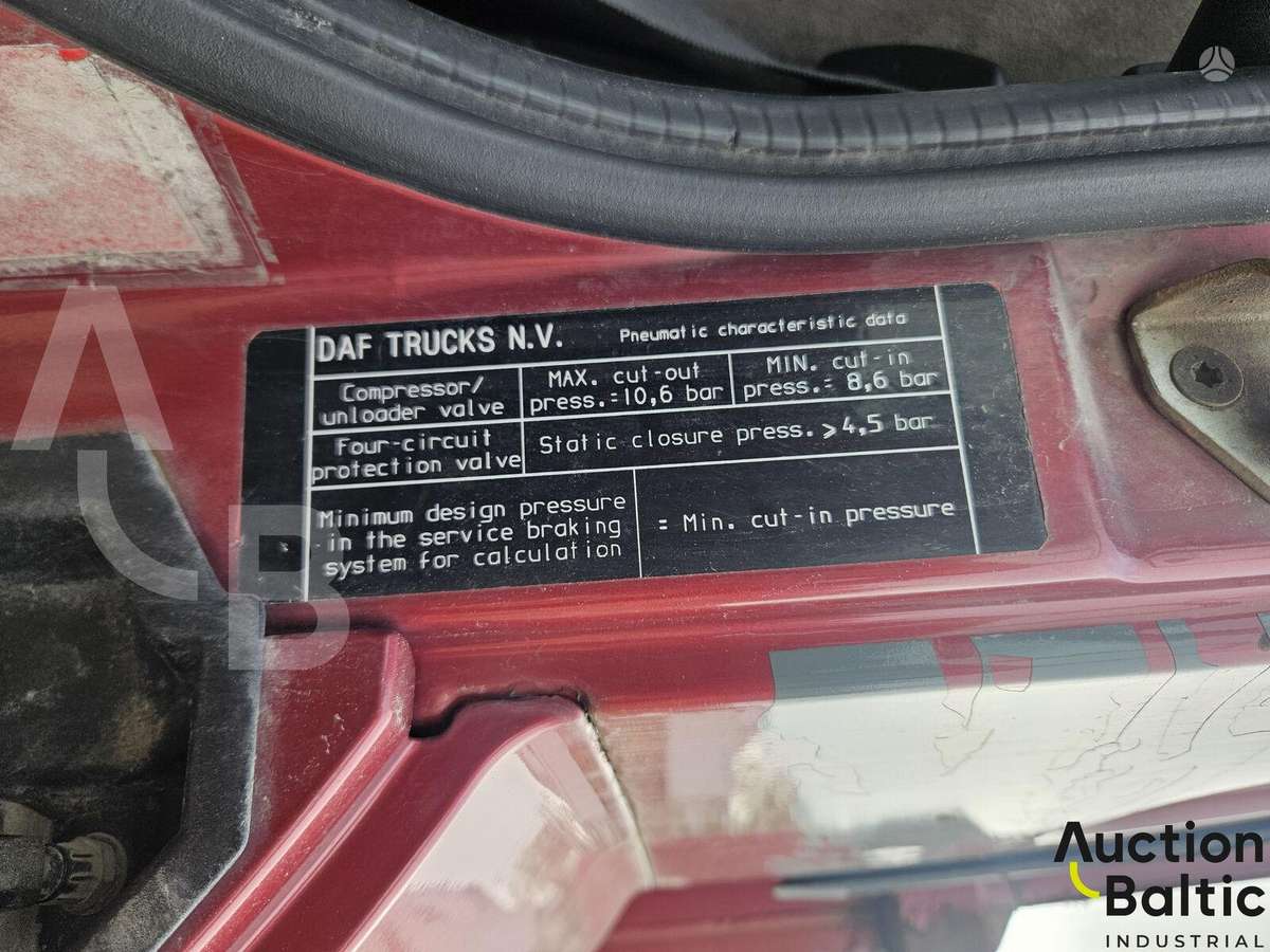 DAF CF85.460, savivarčiai
