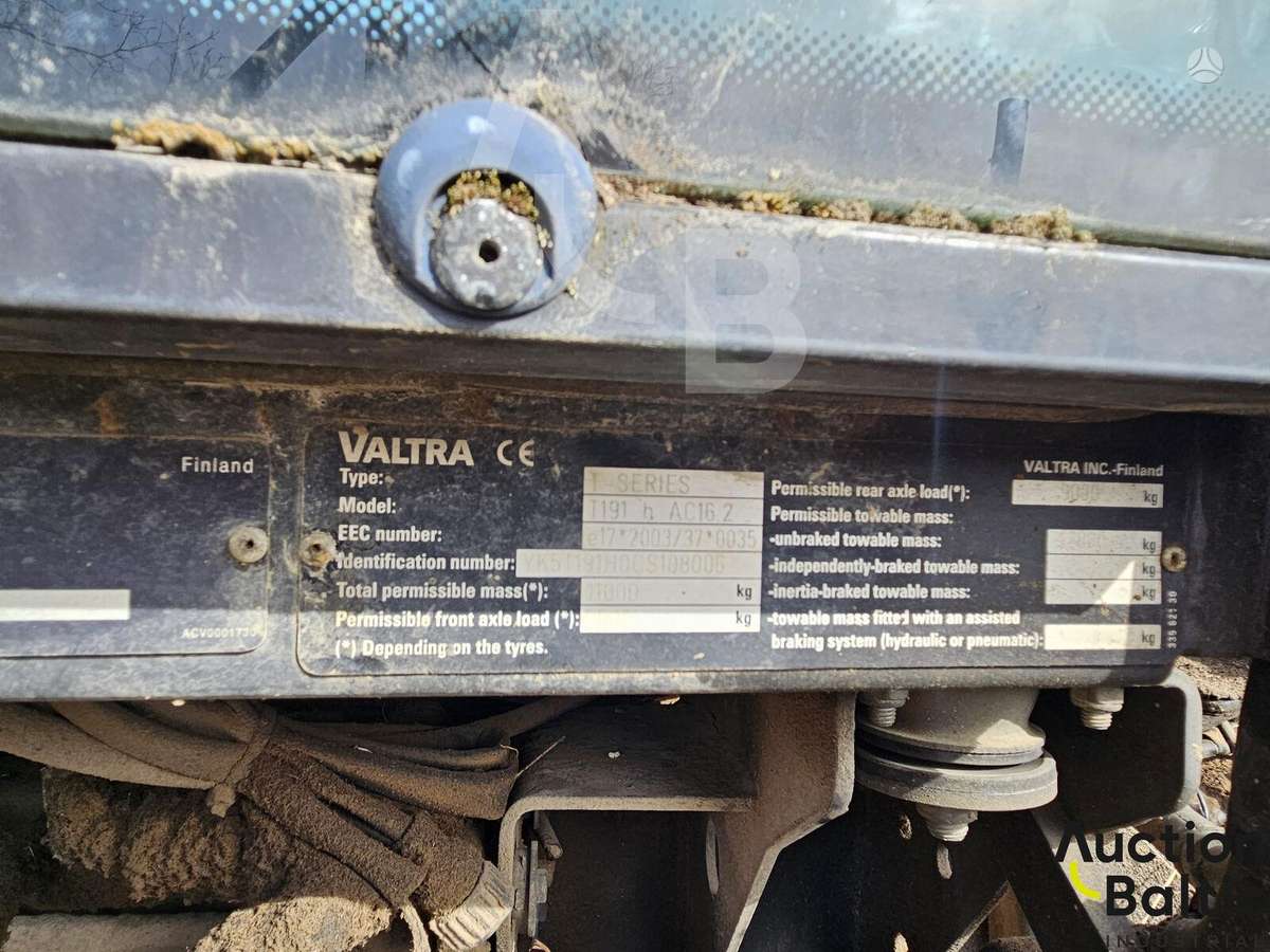 Valtra T191H, traktori