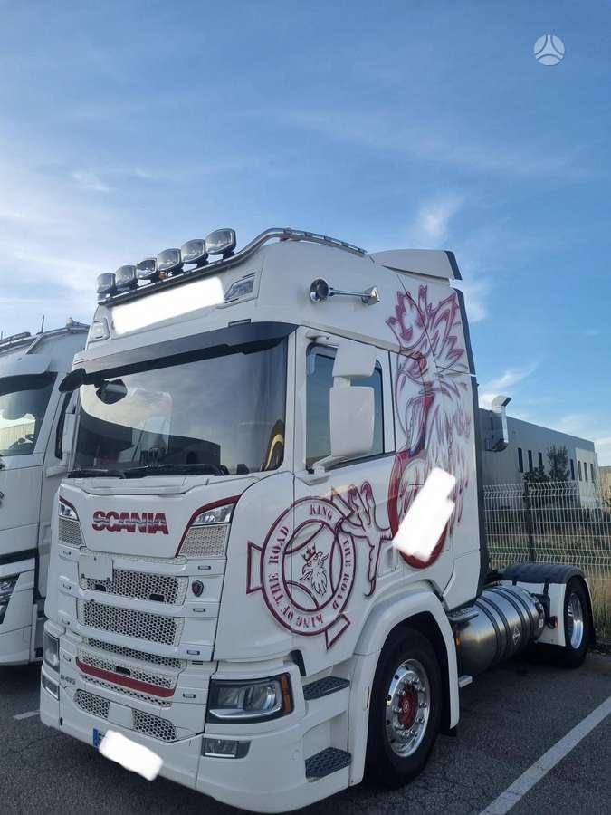 Scania R410 LNG, single sleeper