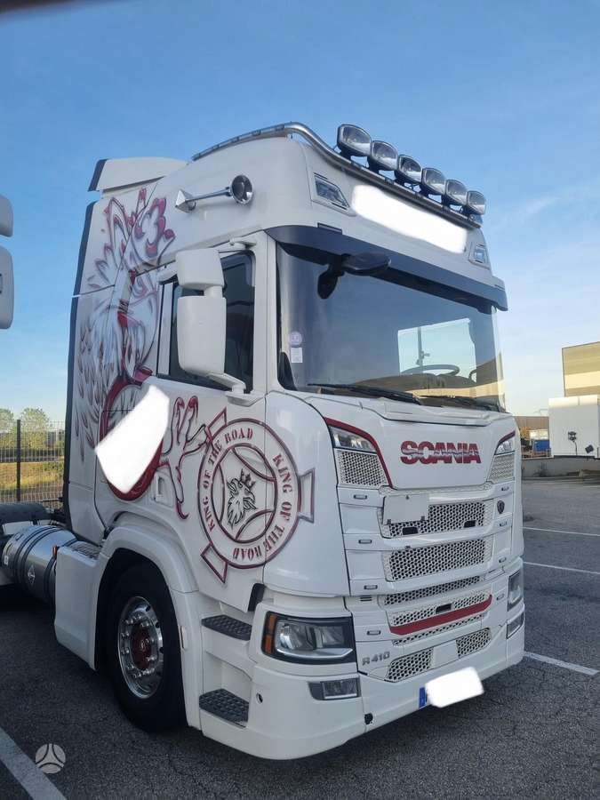 Scania R410 LNG, single sleeper