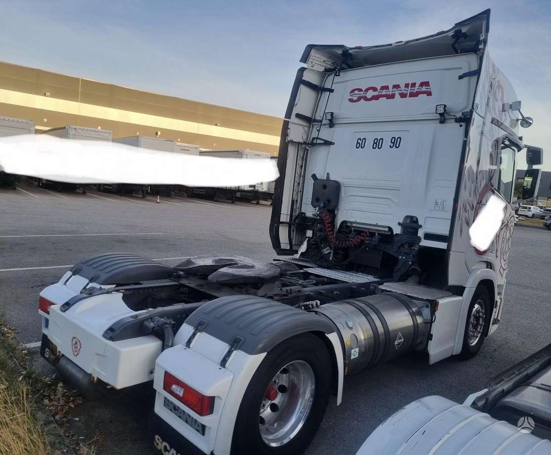 Scania R410 LNG, single sleeper