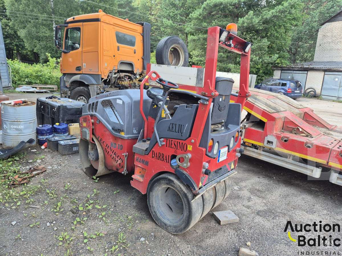 Hamm HD 10 VT, вибромашины