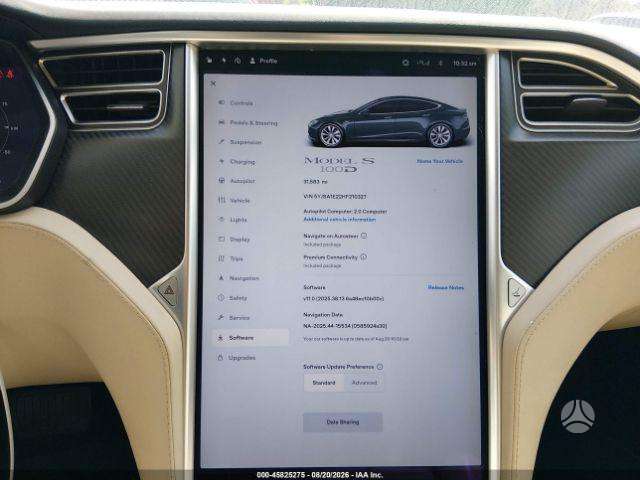 Tesla Model S, 100 kWh, sedanas