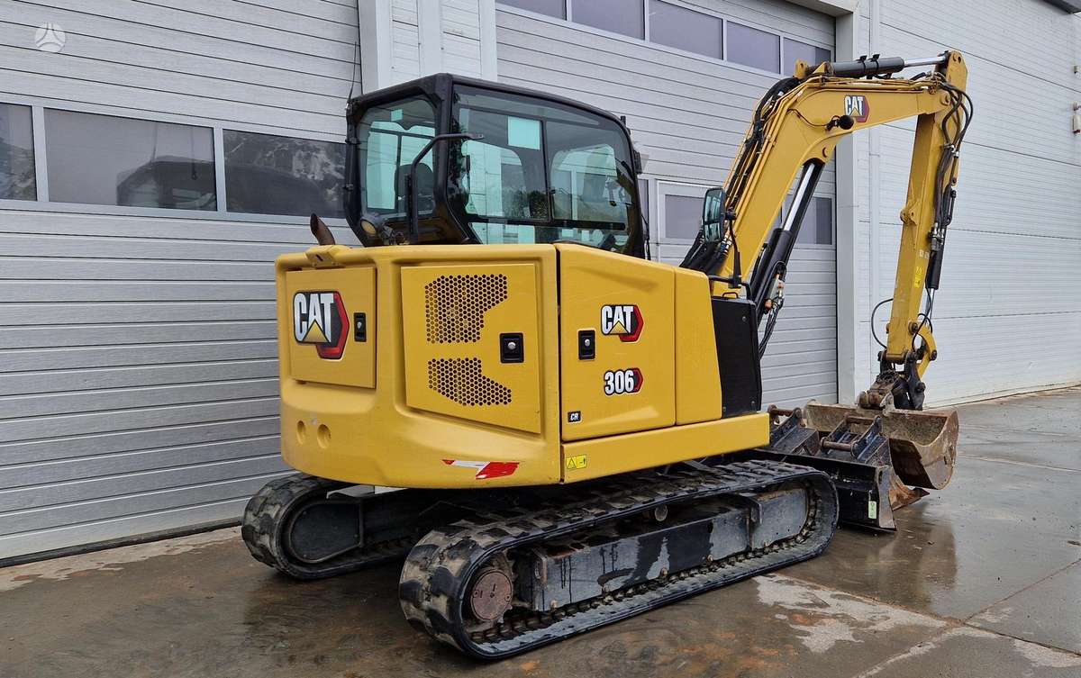 Caterpillar 306, mini ekskavatoriai