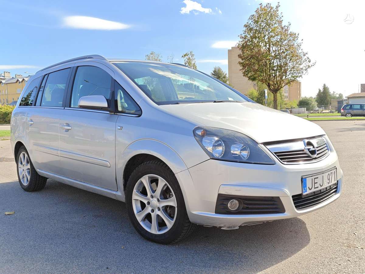 Opel Zafira 2006 — engine 1910 cm³, 150 HP (110kW)