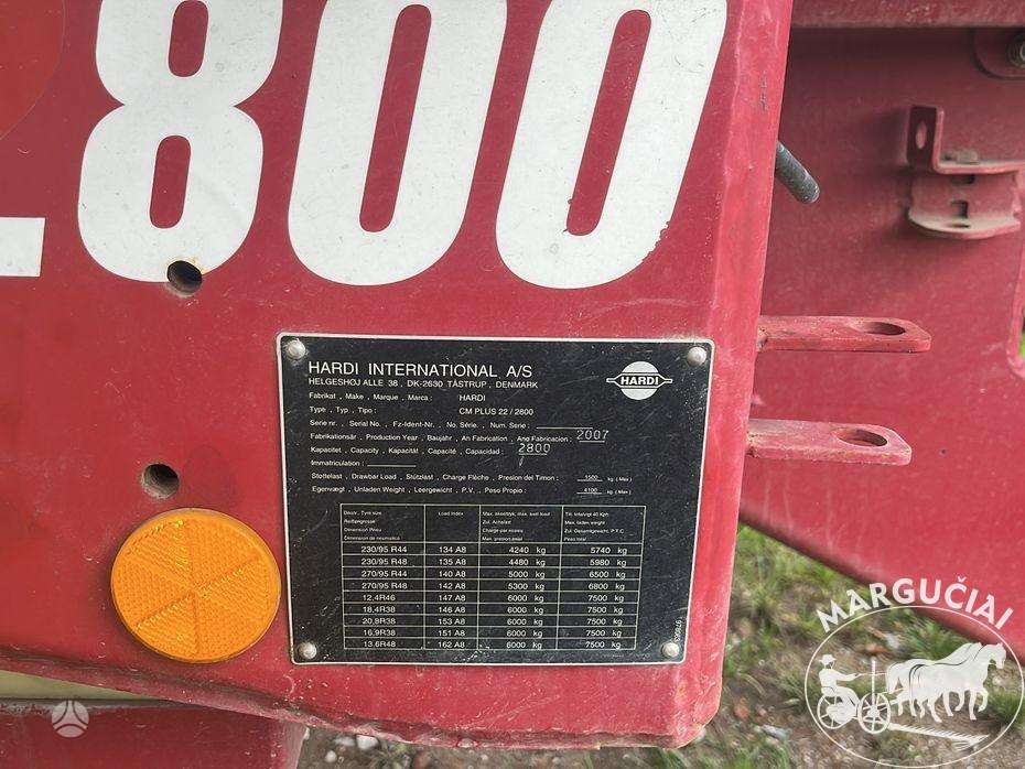 Hardi Commander, 2800 ltr, 24 m, sprayers