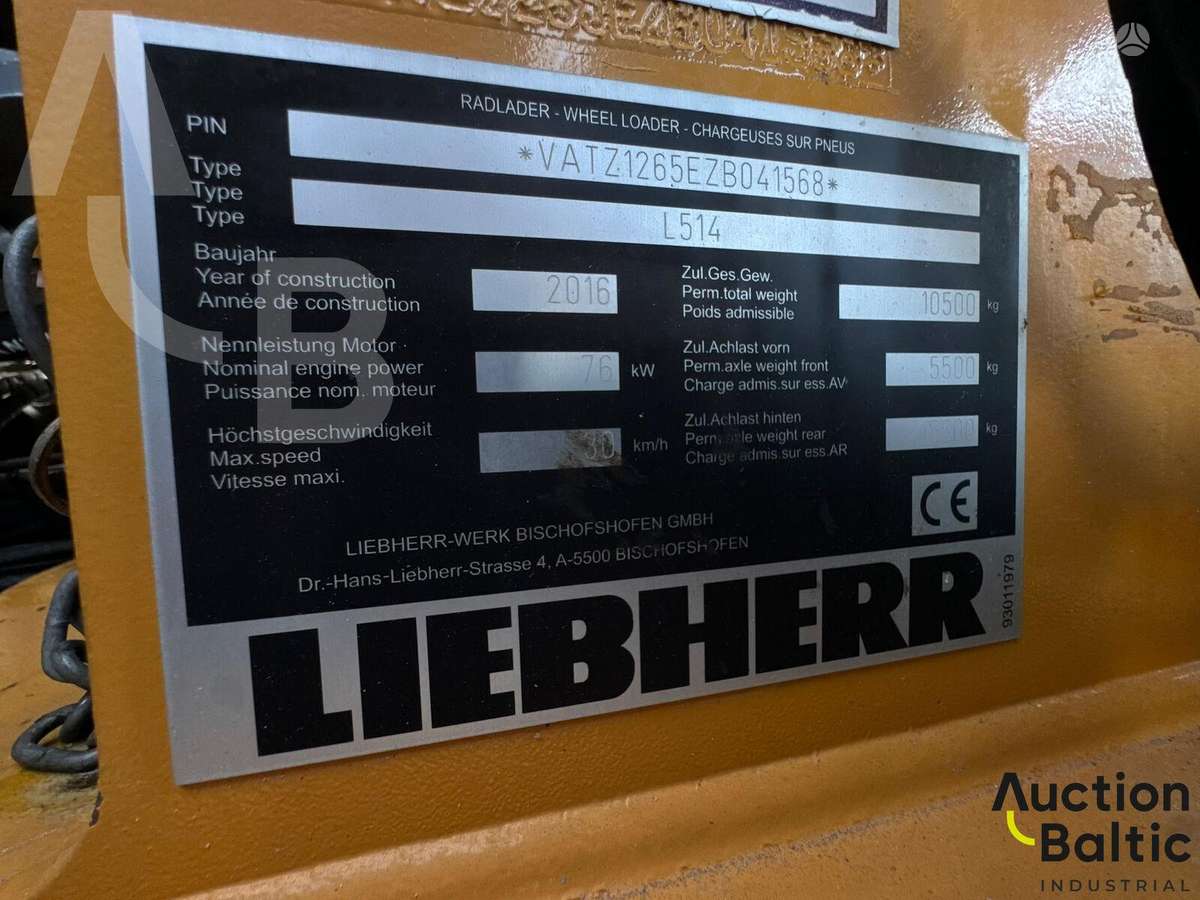 Liebherr 514, frontal loader