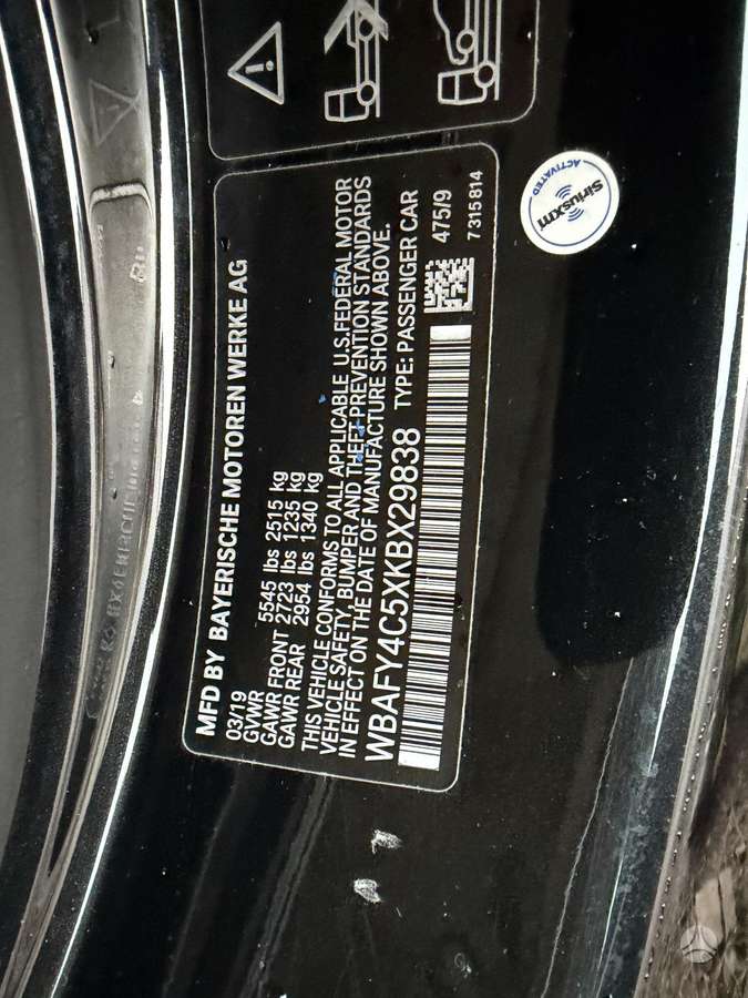 BMW M850, 4.4 l., convertible