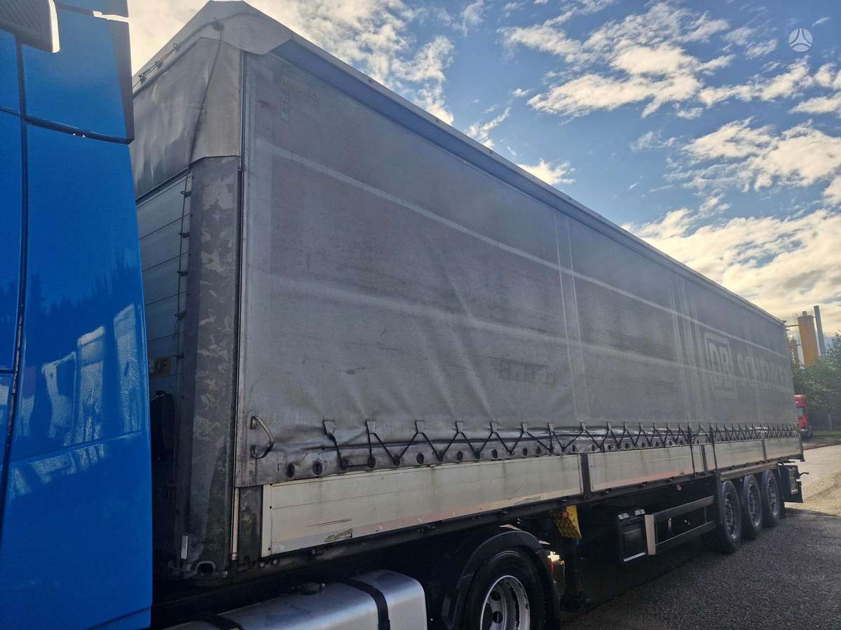 Schmitz, curtainsider with dropside