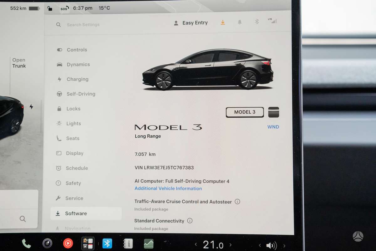 Tesla Model 3, 82 kWh, hatchback