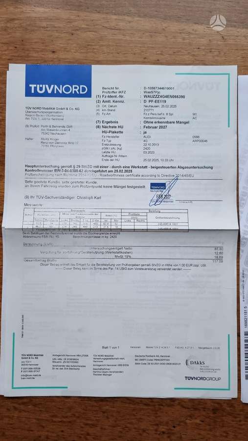 Audi A6, 3.0 l., Универсал