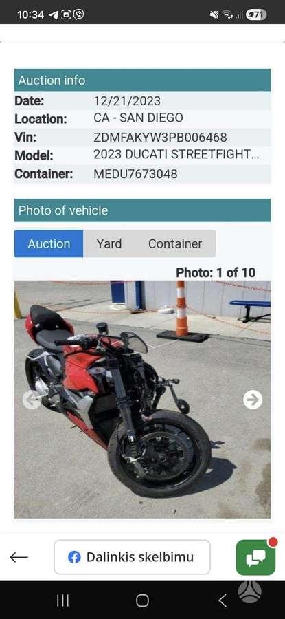 Ducati Streetfighter V2, street / classic