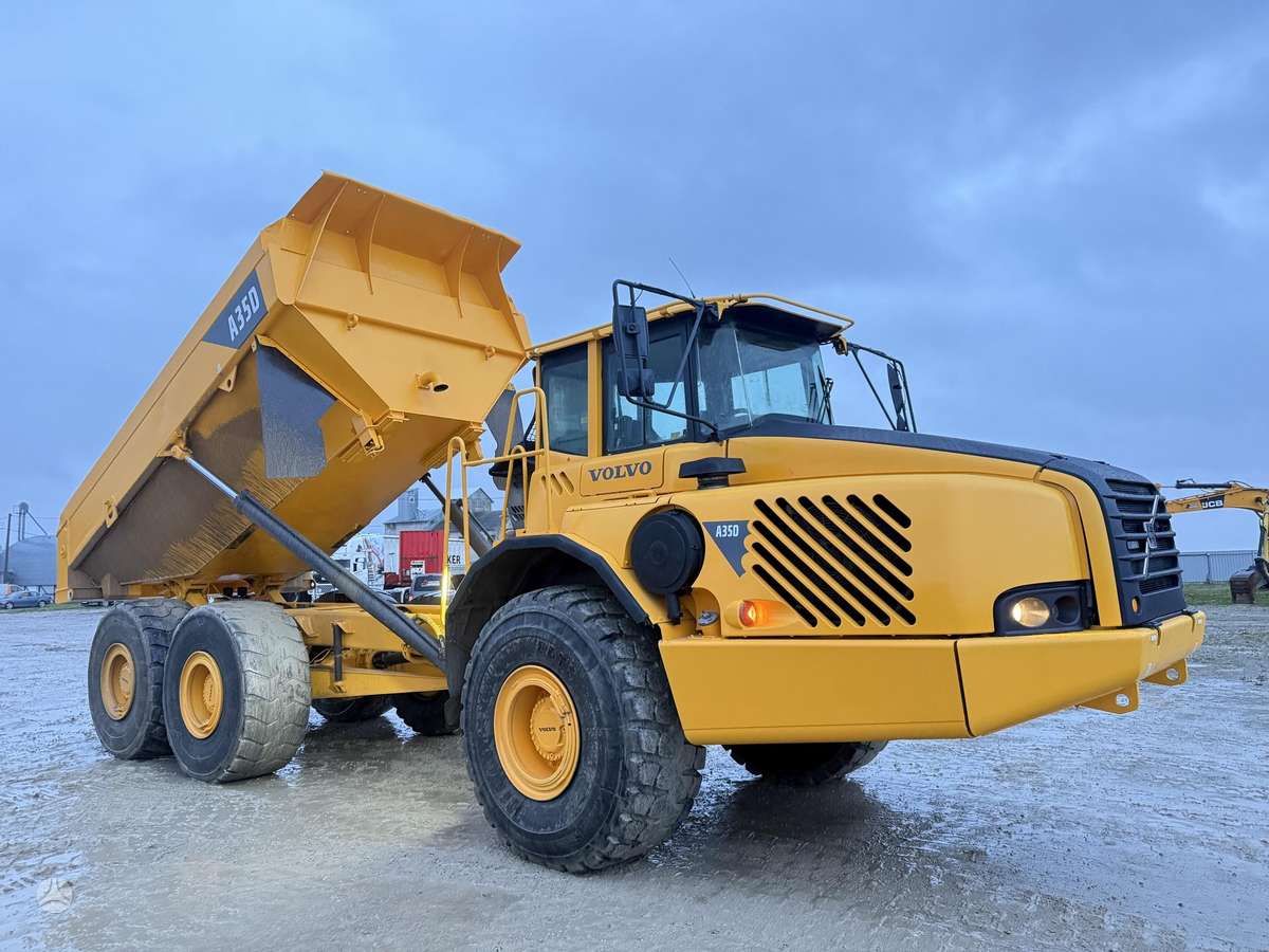Volvo A 35 D , weight scales, самосвалы