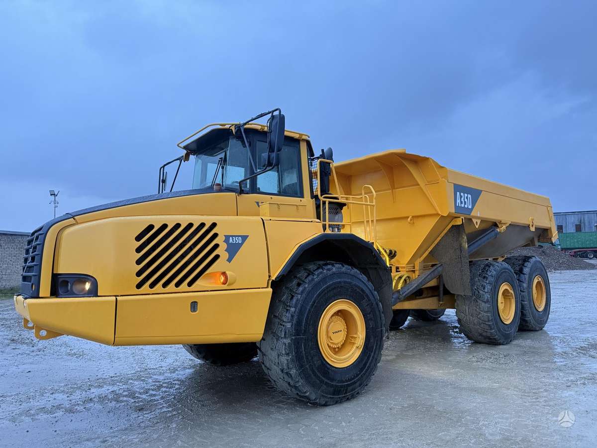 Volvo A 35 D , weight scales, самосвалы