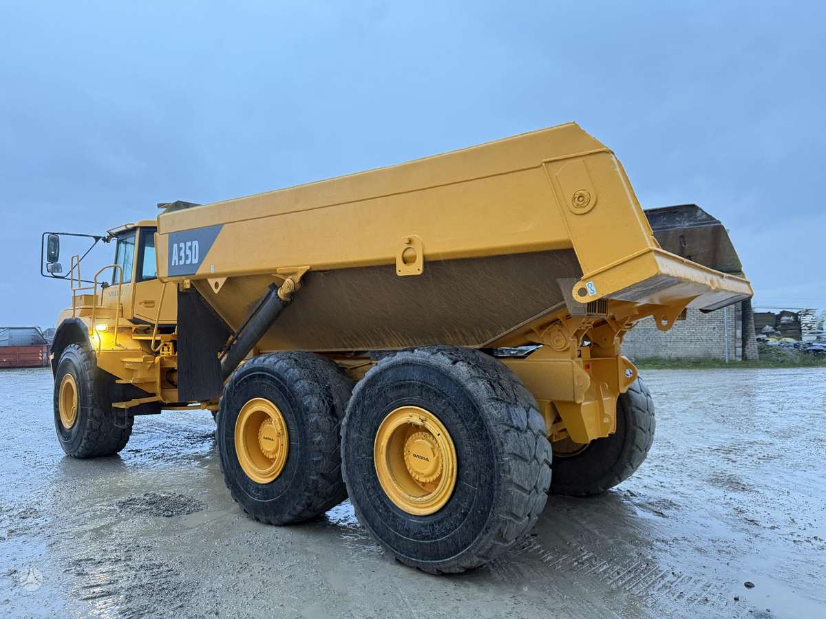 Volvo A 35 D , weight scales, самосвалы