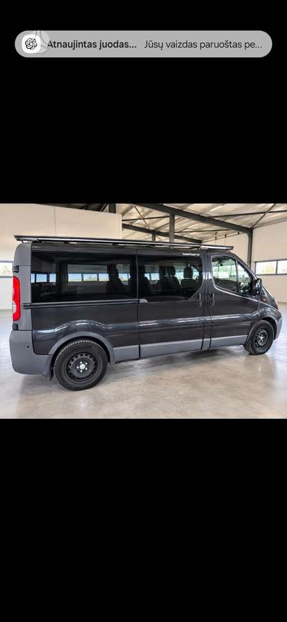 Vivaro Trafic long stoho bagažinė
