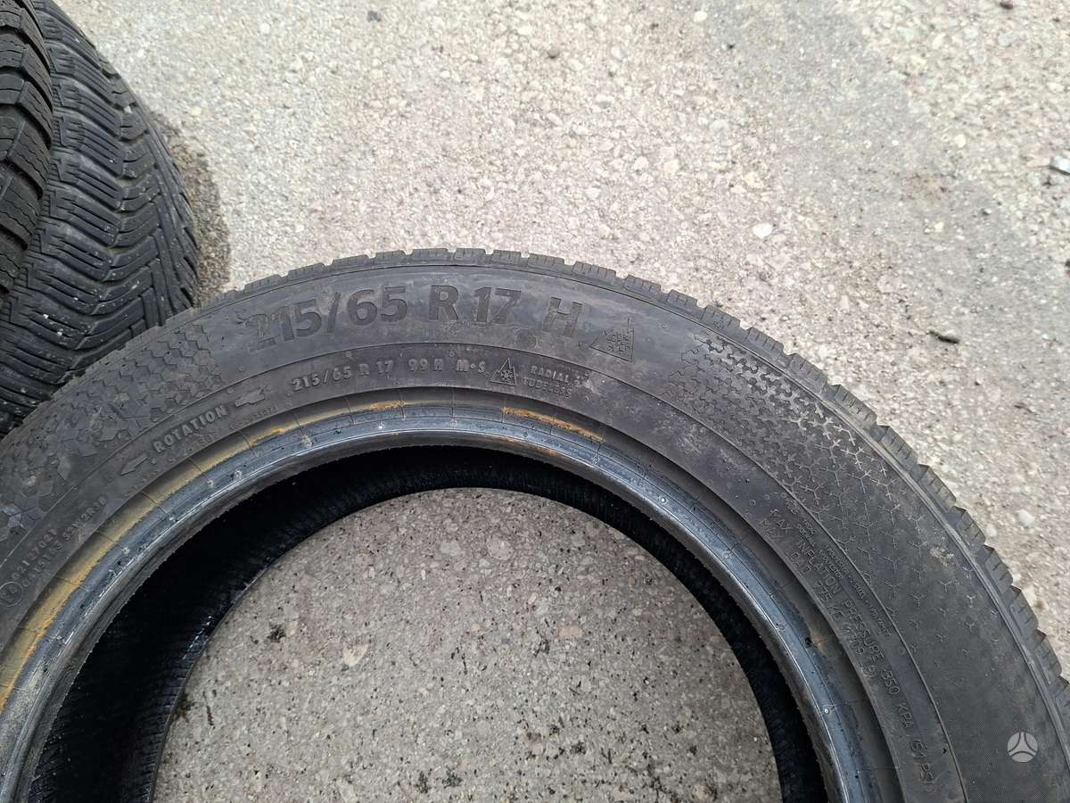 Continental TS870P, winter 215/65 R17