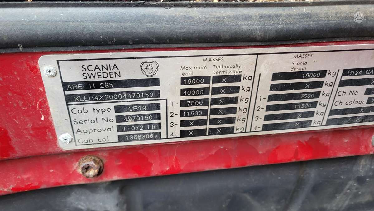 Scania 124 470 2XVNT(HIDRAULIKA), double sleeper