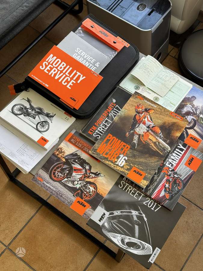 KTM RC 125cc, спортбайки / superbikes