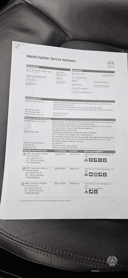 Mazda CX-5, 2.2 l., off-road / crossover