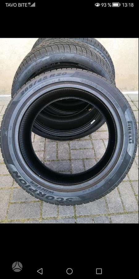 Pirelli Scorpion, žieminės 265/45 R20