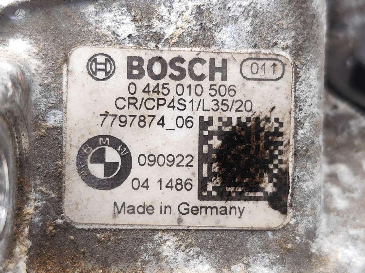 BMW 320, 7797874, injection system