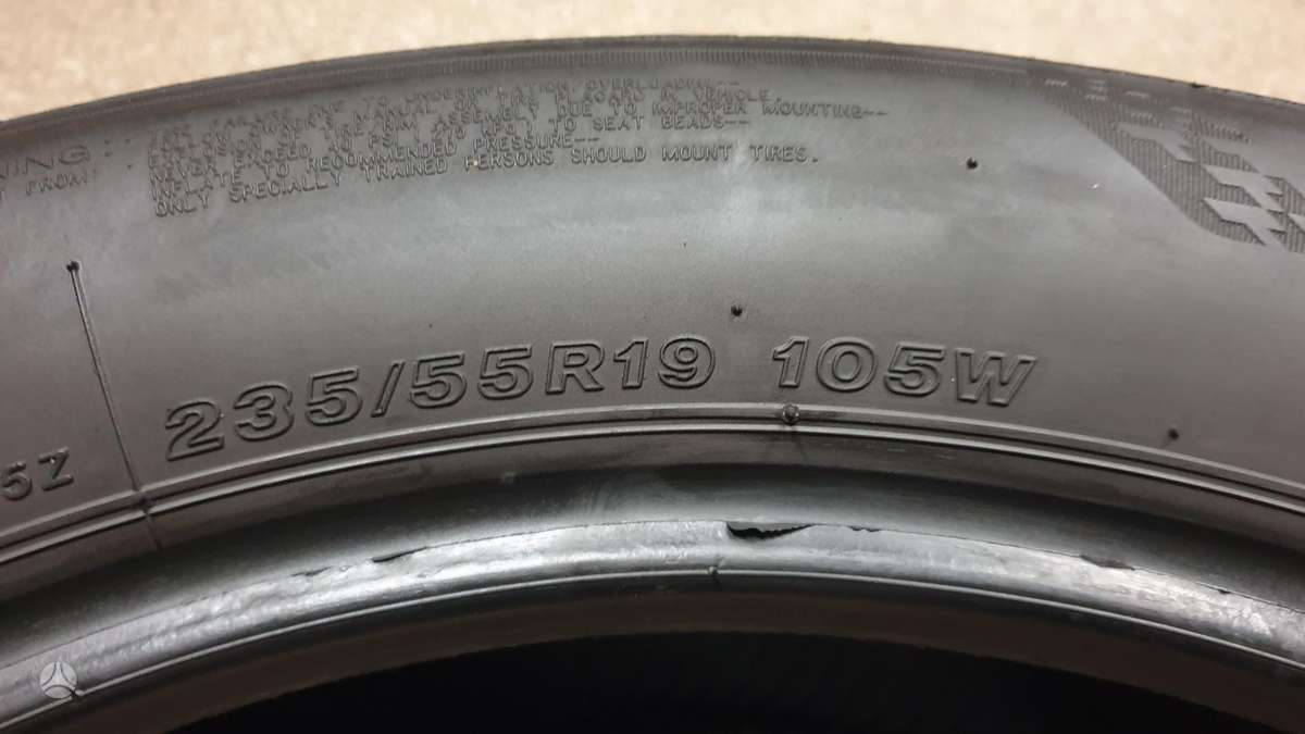 Bridgestone Turanza T005, summer 235/55 R19