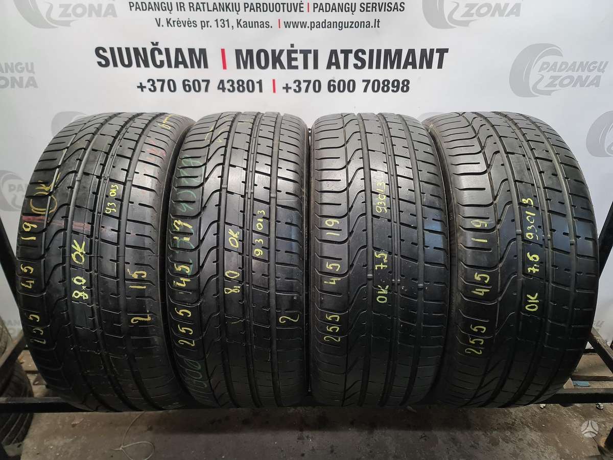 Pirelli P Zero, summer 255/45 R19