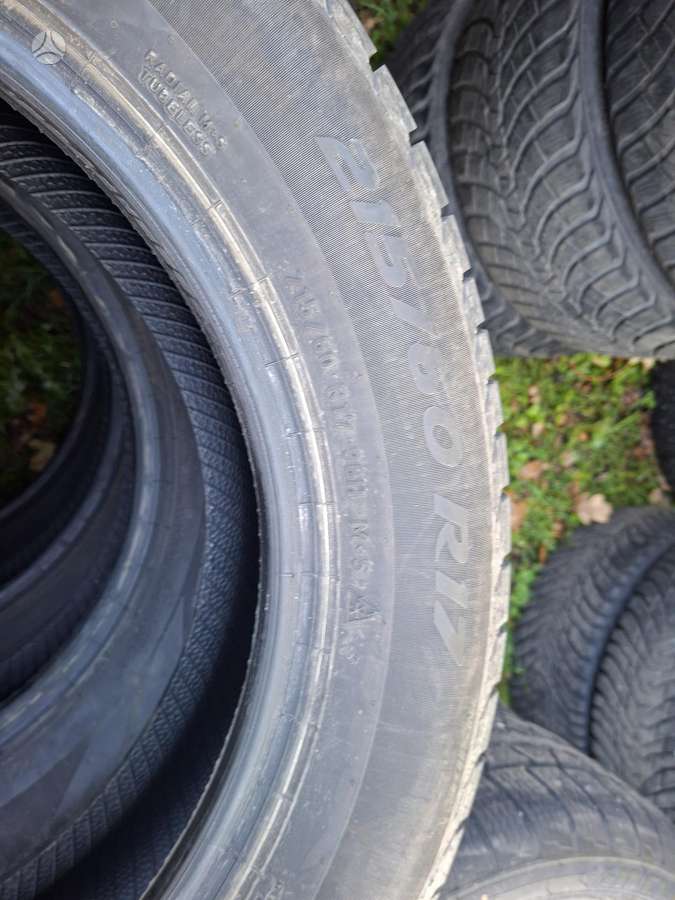 Pirelli, žieminės 215/60 R17